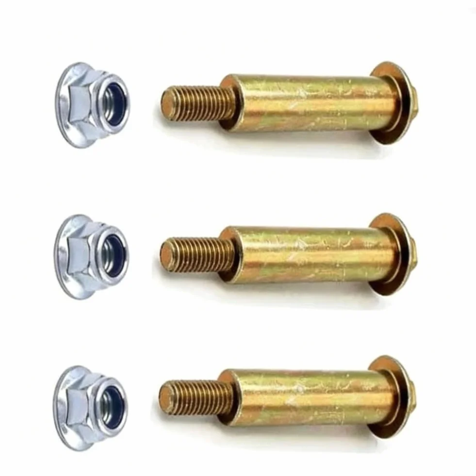 Kit de boulons d'épaule de poulie de rechange 112-3977 104-8301 pour tondeuses à gazon 3 pièces