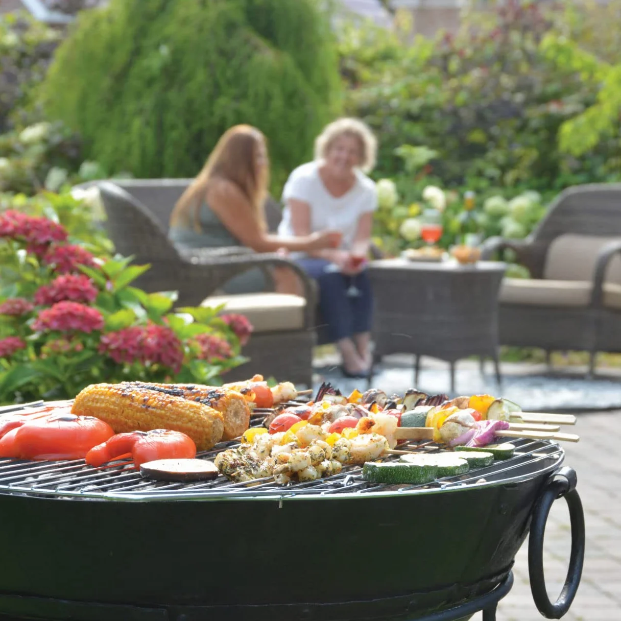 Esschert Design Grille de cuisson pour brasero 59 cm Argenté