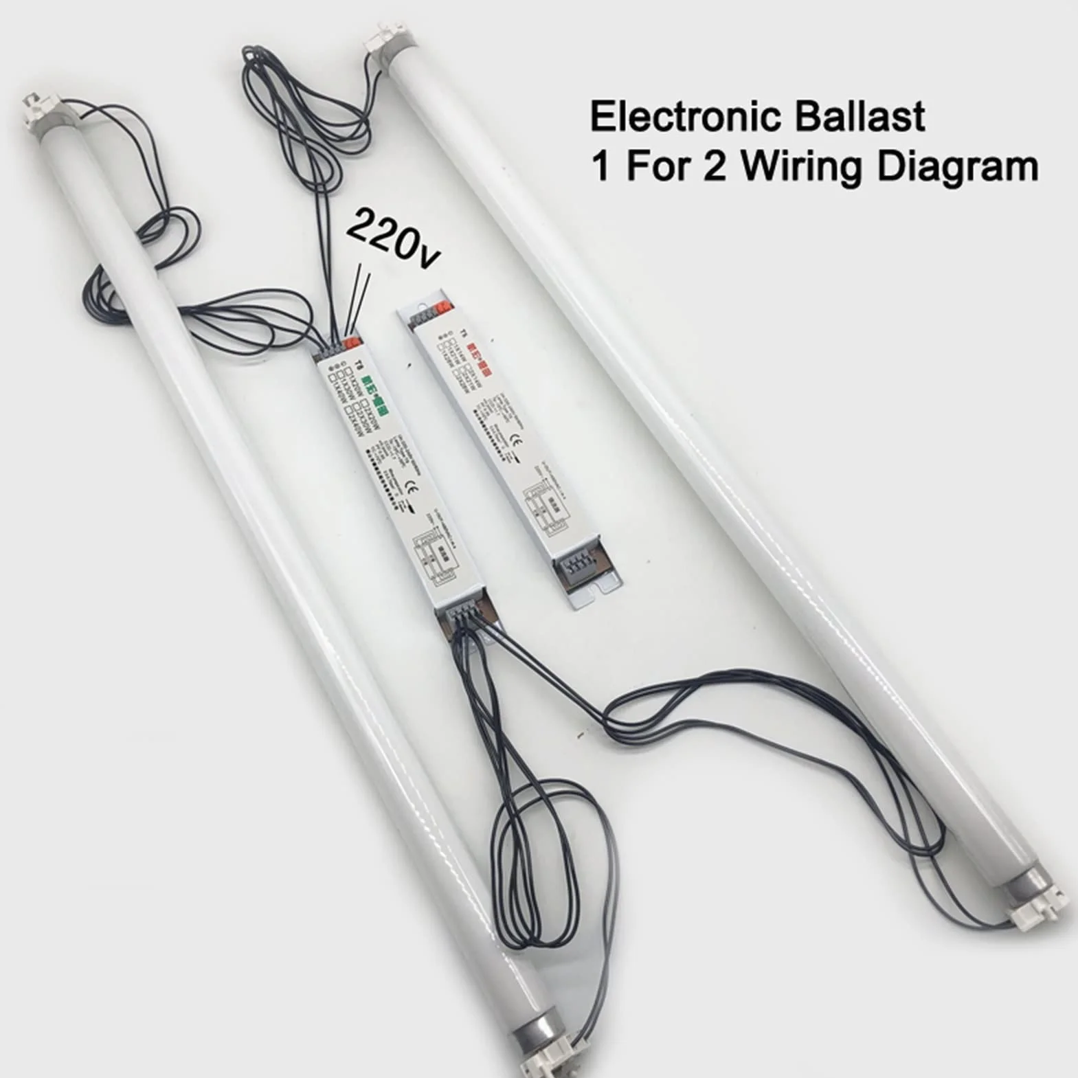 Ballast Électronique T5 2x14W/2x28W pour Lampe Fluorescente - 220-240V AC (Couleur : 2x28W)