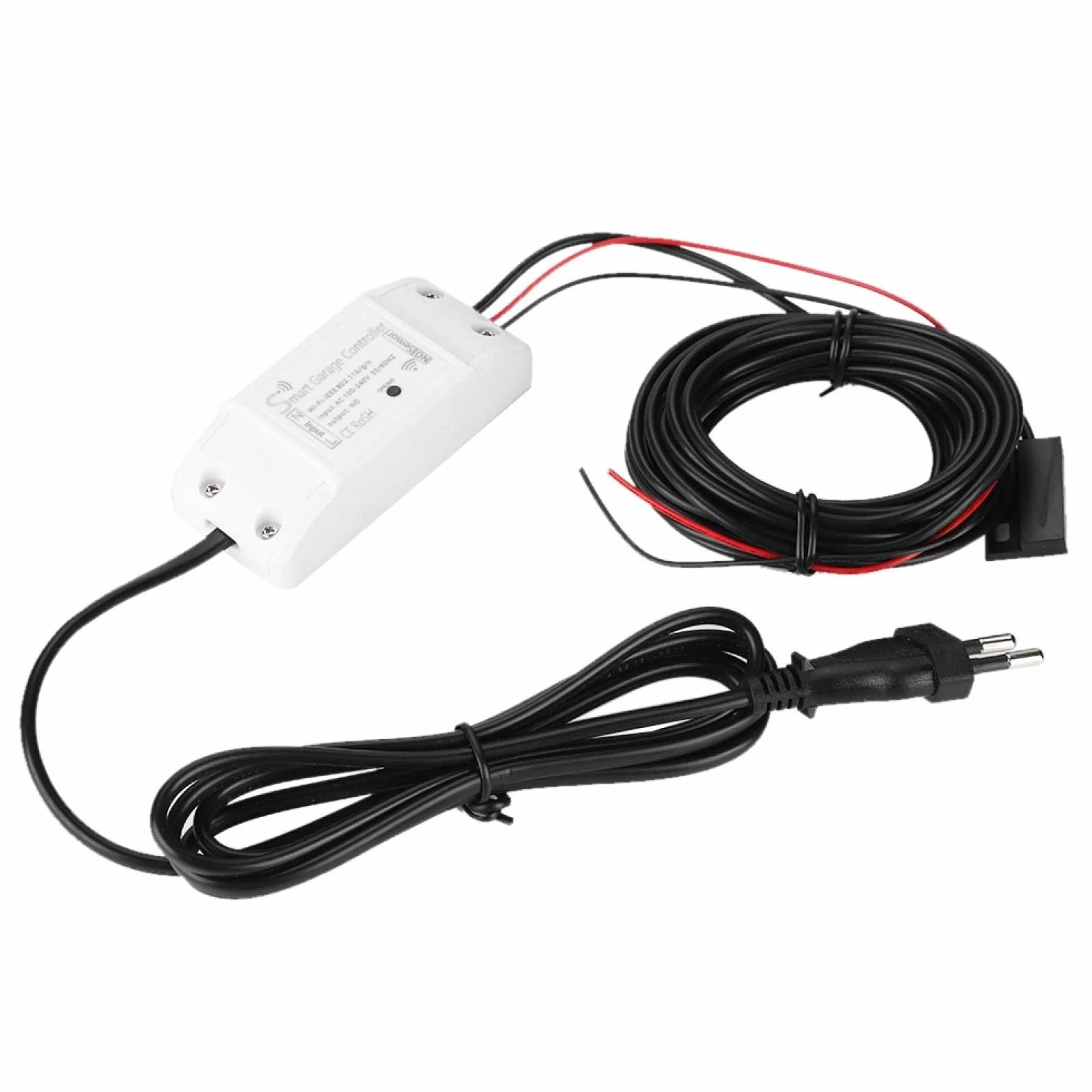 Contrôleur de Porte de Garage Intelligente WiFi Télécommande Compatible Ouvre-porte de Darage APP Prise en Charge du Dispositif de Contrôle pour (eu)