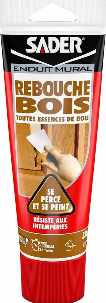 SADER - Sader Enduit de rebouchage bois - Conditionnement 330GR