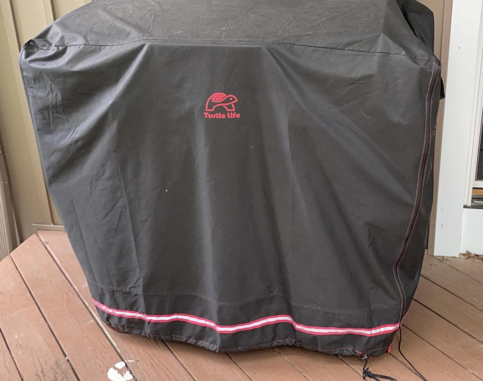 Turtle-Life Housse Barbecue imperméable 120x66x100CM Noir