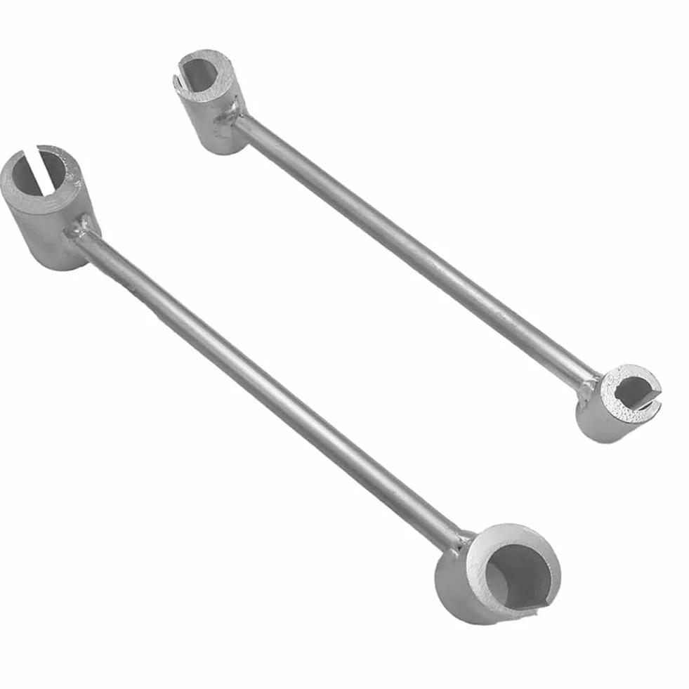 Outil de Réglage de Charnière de Porte 2 Pièces, Outil de Réparation de Charnière de Porte Commerciale, Métallique Argent
