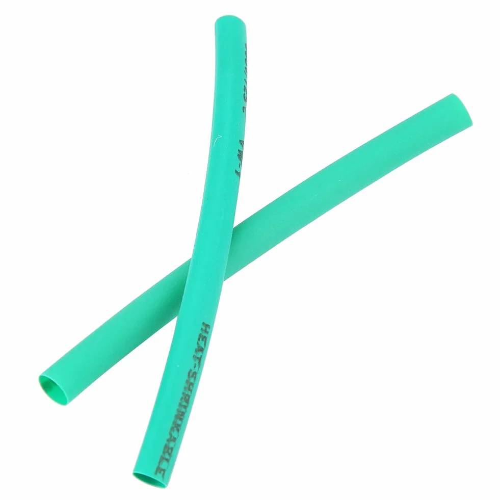 100pcs XLPE Thermorétractable Fil Électrique Câble Isolé Gaine Wrap Assortiment Tube Kit 5 couleurs 5Tailles 100mm pour Câble Joint Réparation Protection Mécanique