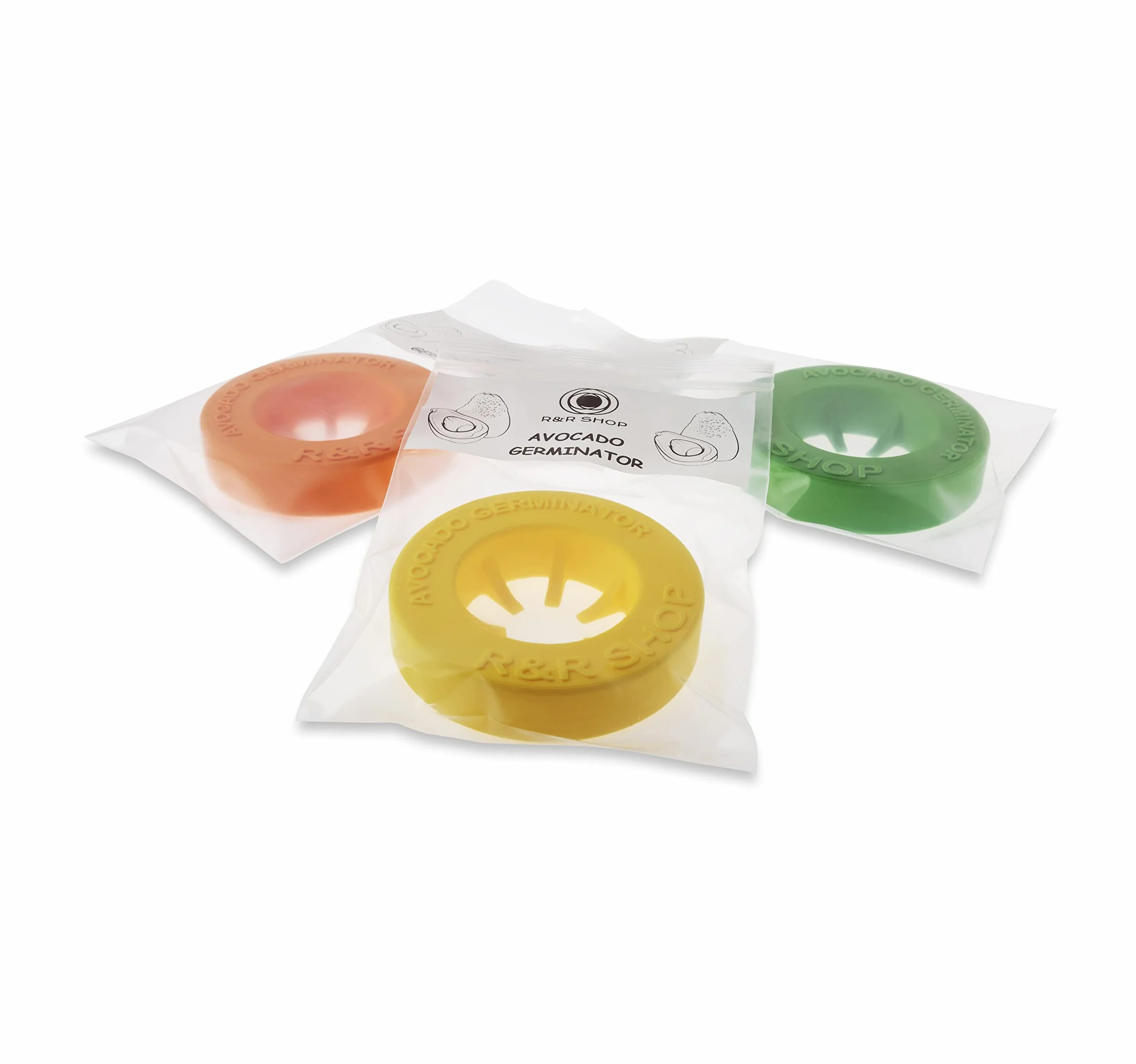 Kit de Germination d'Avocat Pot Flottant R&R SHOP 100% Plastique de maïs Vert