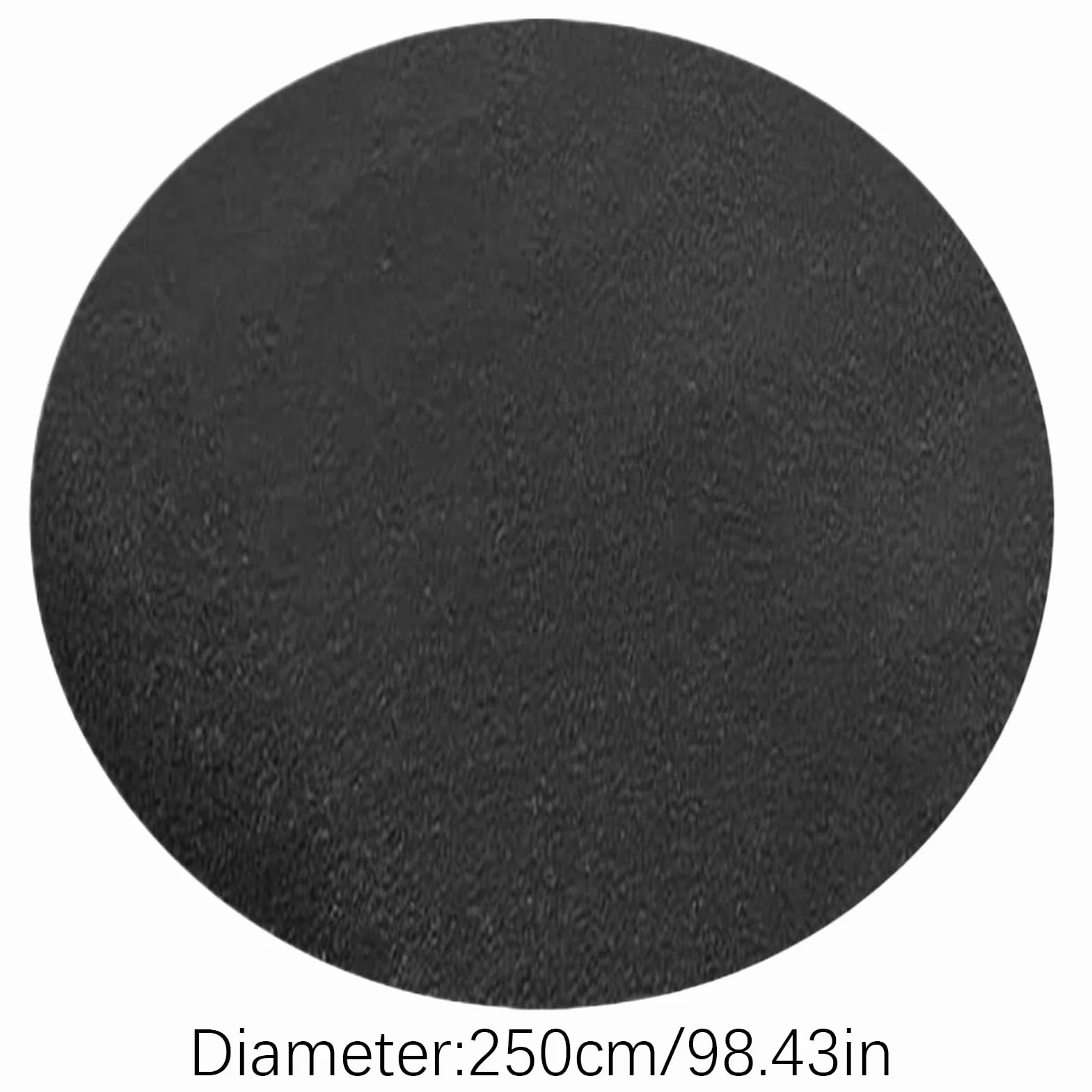 Tapis de Piscine en Polyester Géotextile Anti-Perforation Heavy Duty Rond Rectangulaire