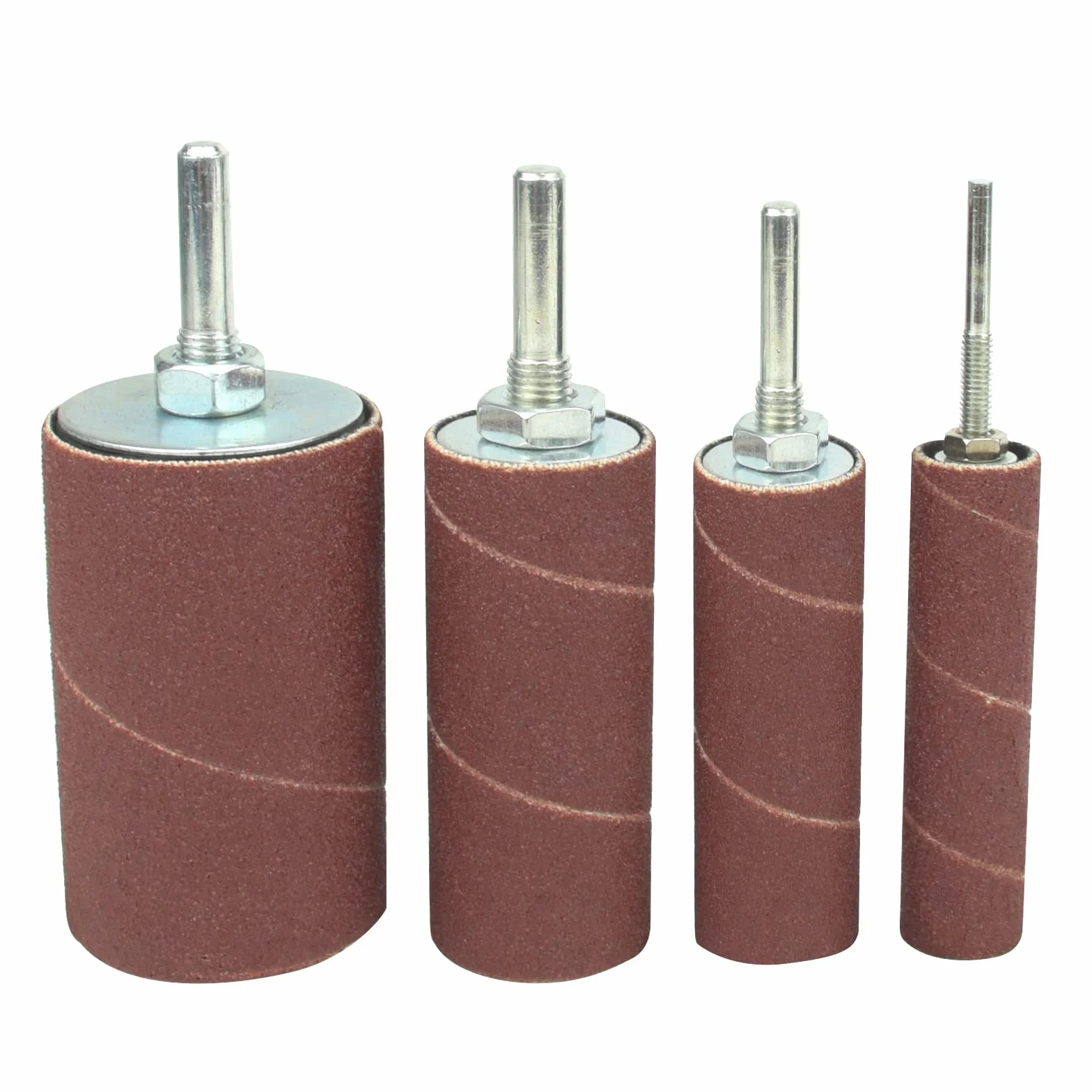 BIGP 20 Pcs Kit ponceuse à Tambour, Kit d'outils pour Ponceuse à Tambour de ponçage avec étui pour perceuse à Colonne