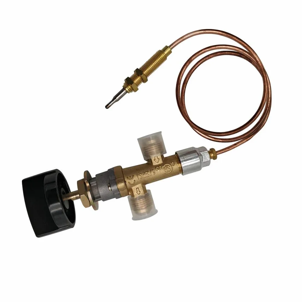 Meter Star Propane LPG Gas Fire Pit Safety Valve Flame Failure Device with Thermocouple and Knob