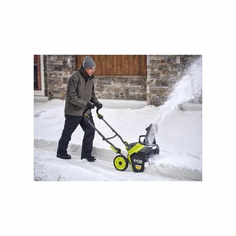 RYOBI Déneigeuse 36V Brushless 45 cm 25 cm 8m 1 Batterie 4,0 Ah Chargeur