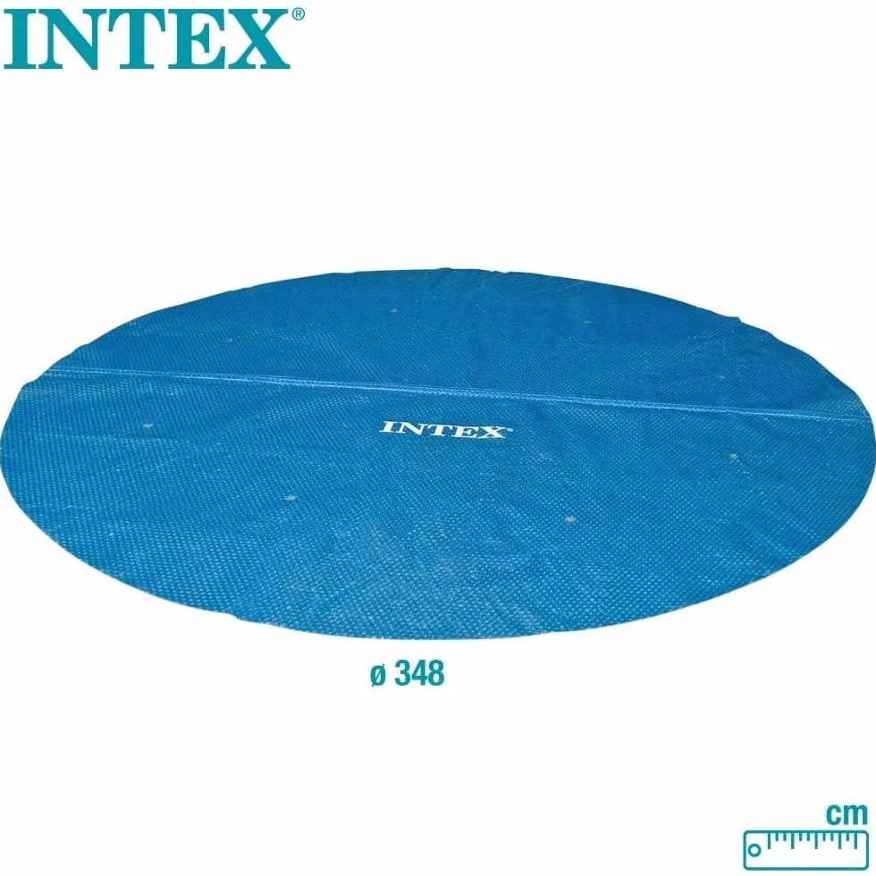 Intex Bâche Solaire Piscine 366 cm Bleu 28012