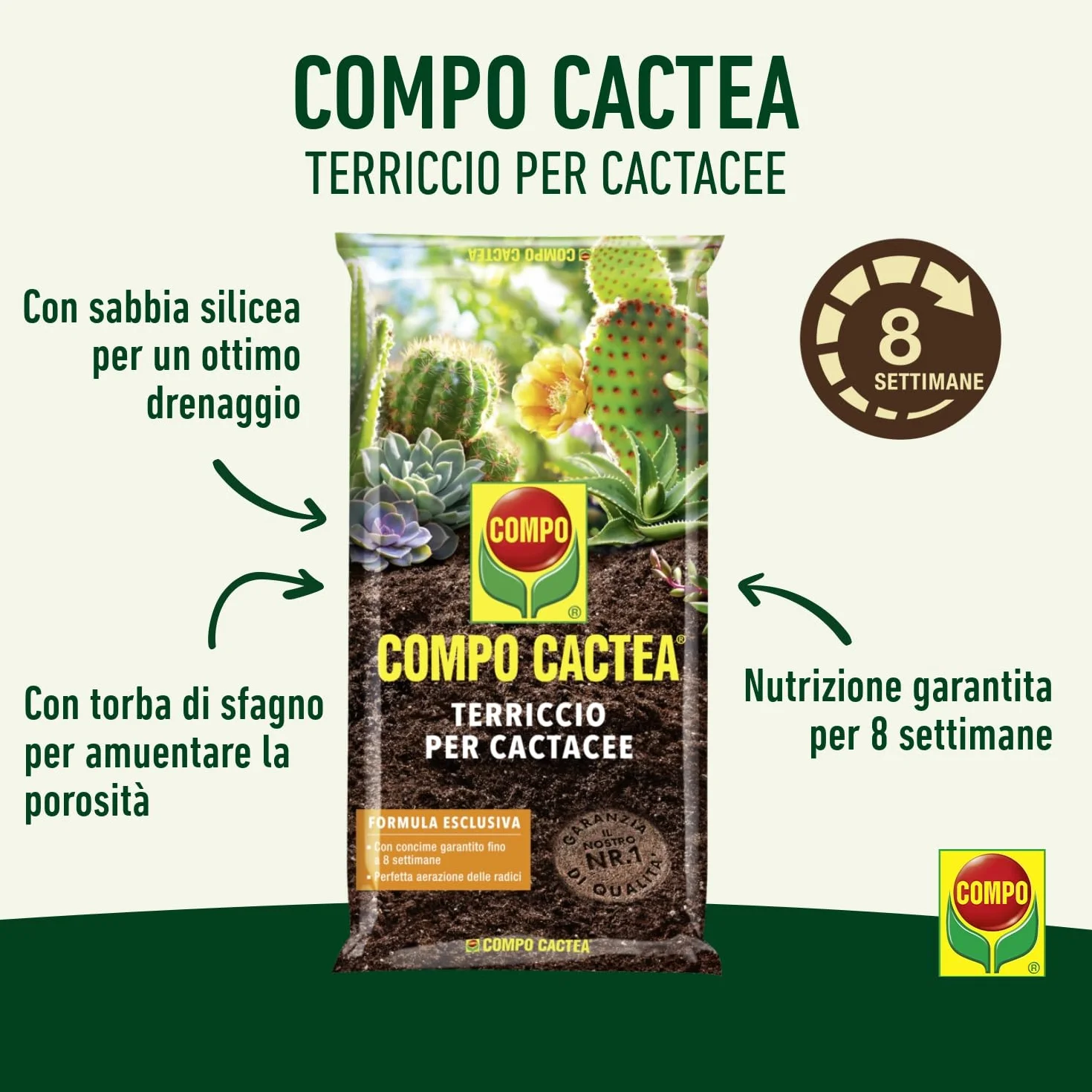 Pack de 5 Litres Sol pour CACTACE et Succulentes