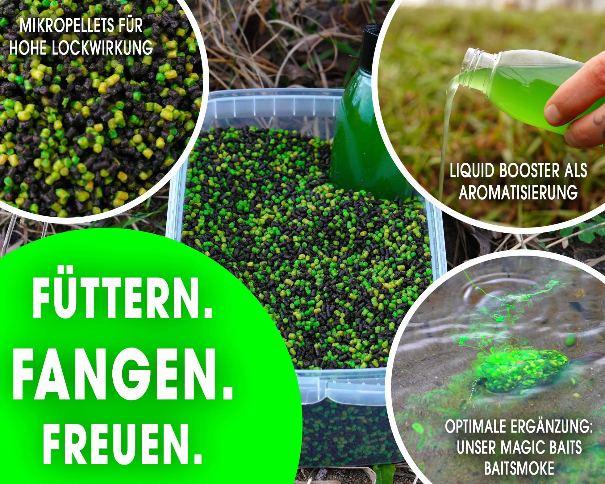 Angel-Berger Magic Baits Méthode Feeder Pellet Box Set
