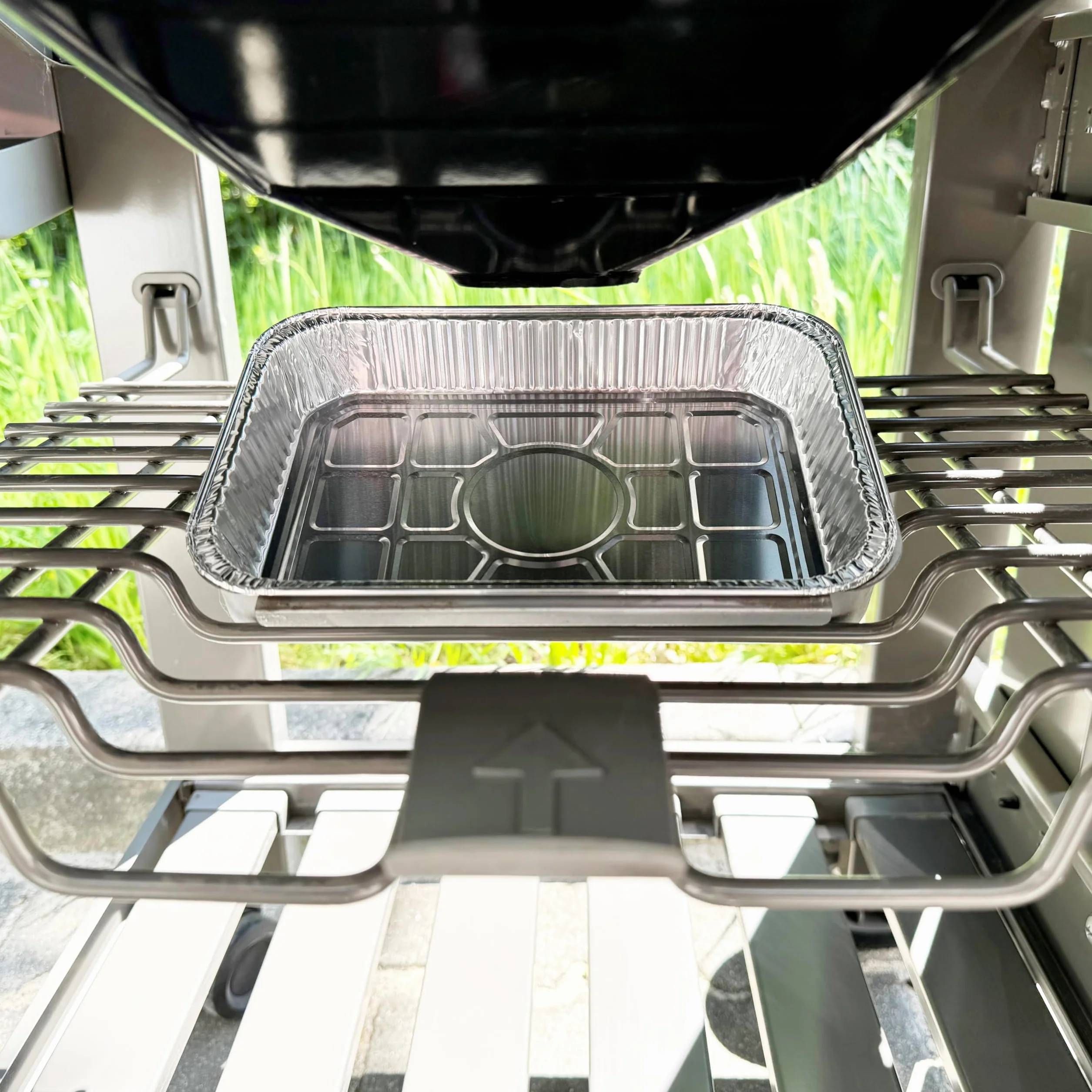 Lot de 25 lèchefrites en aluminium pour barbecue - Accessoire pour gril à gaz, charbon, électrique