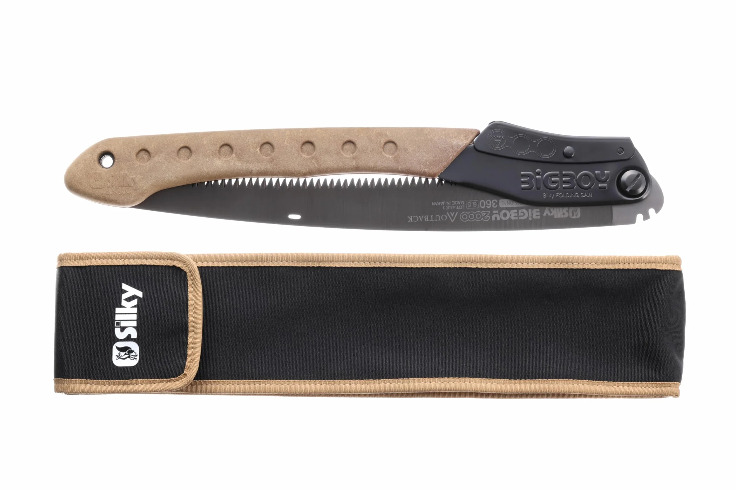 Silky Professional Bigboy 2000 Scie pliante 360 mm XL dents Outback Edition (754-36)
