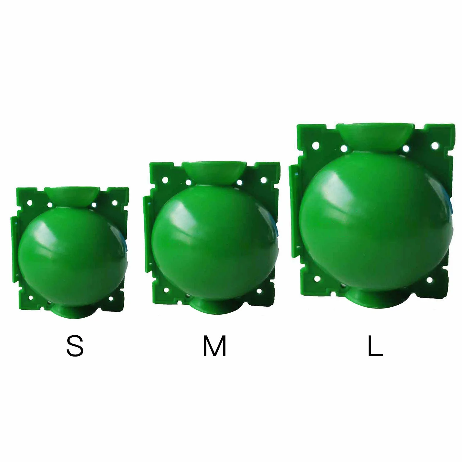 Lot de 10 dispositifs d'enracinement de plantes sphériques 12 cm