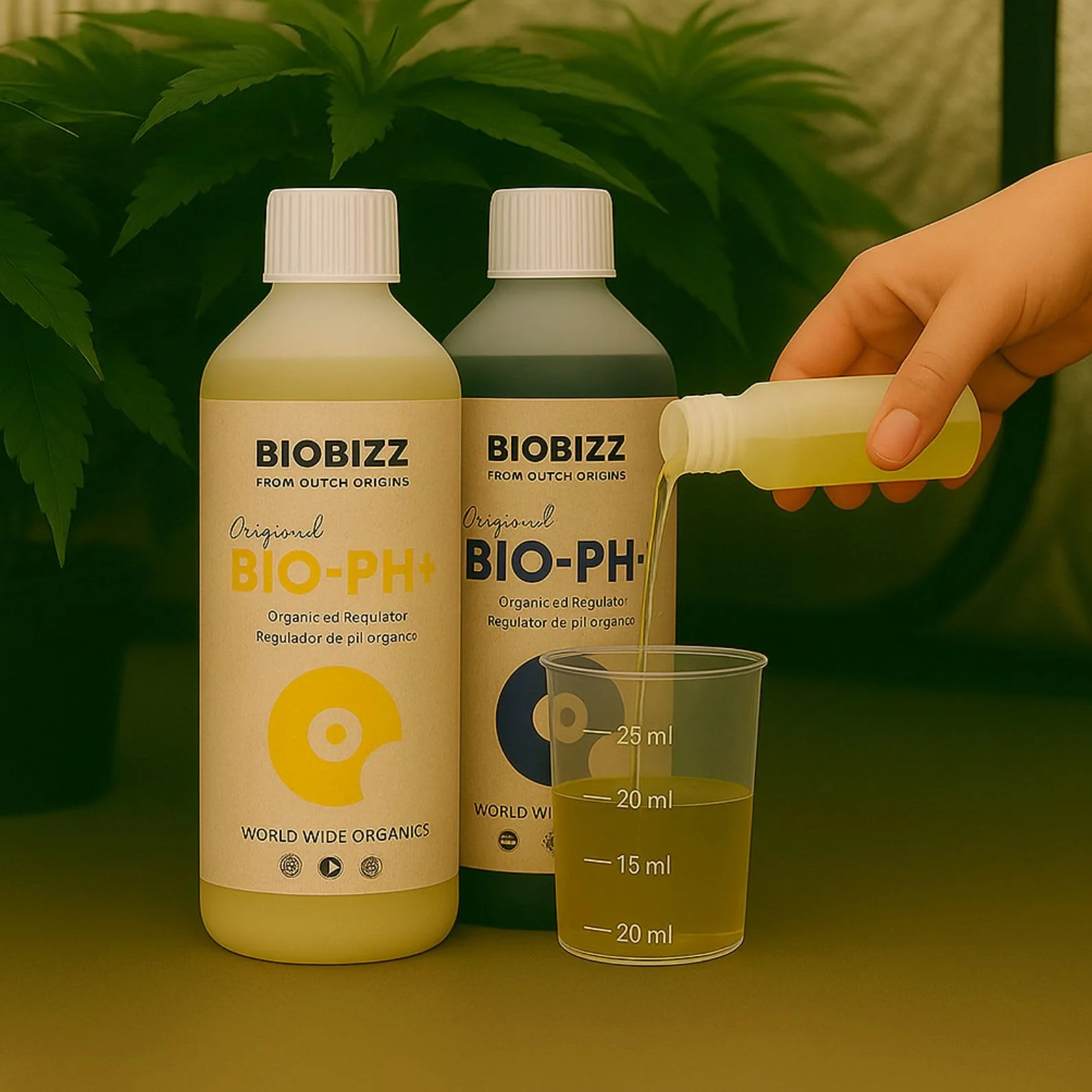 BioBizz Bio pH+ Plus 250 ML pH- Minus 250 ML - pH-Lifter Engrais Cultures d'intérieur