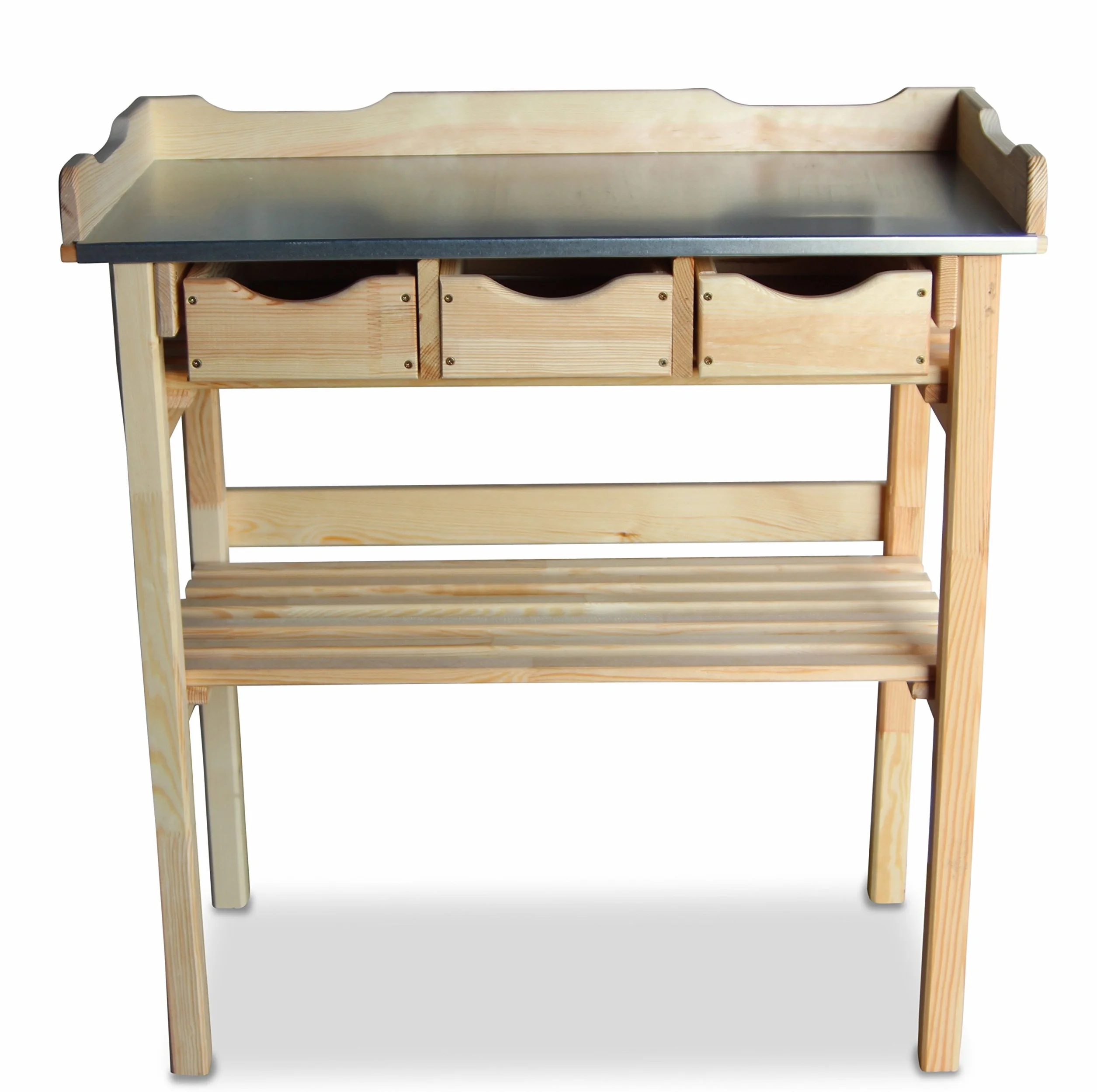 Table de Jardinage Naturel avec 3 tiroirs