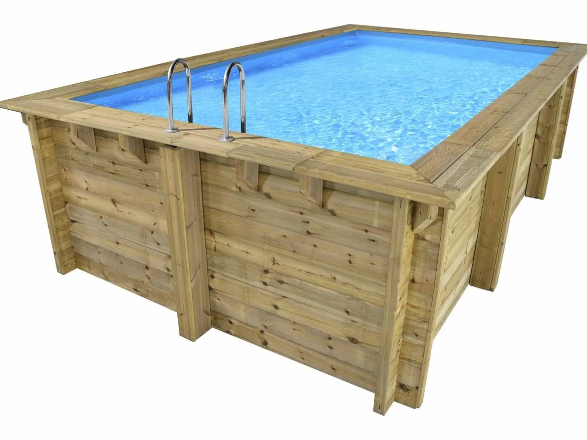 Piscine Bois Rectangle Aruba 5.00 x 3.00 x 1.24 m
