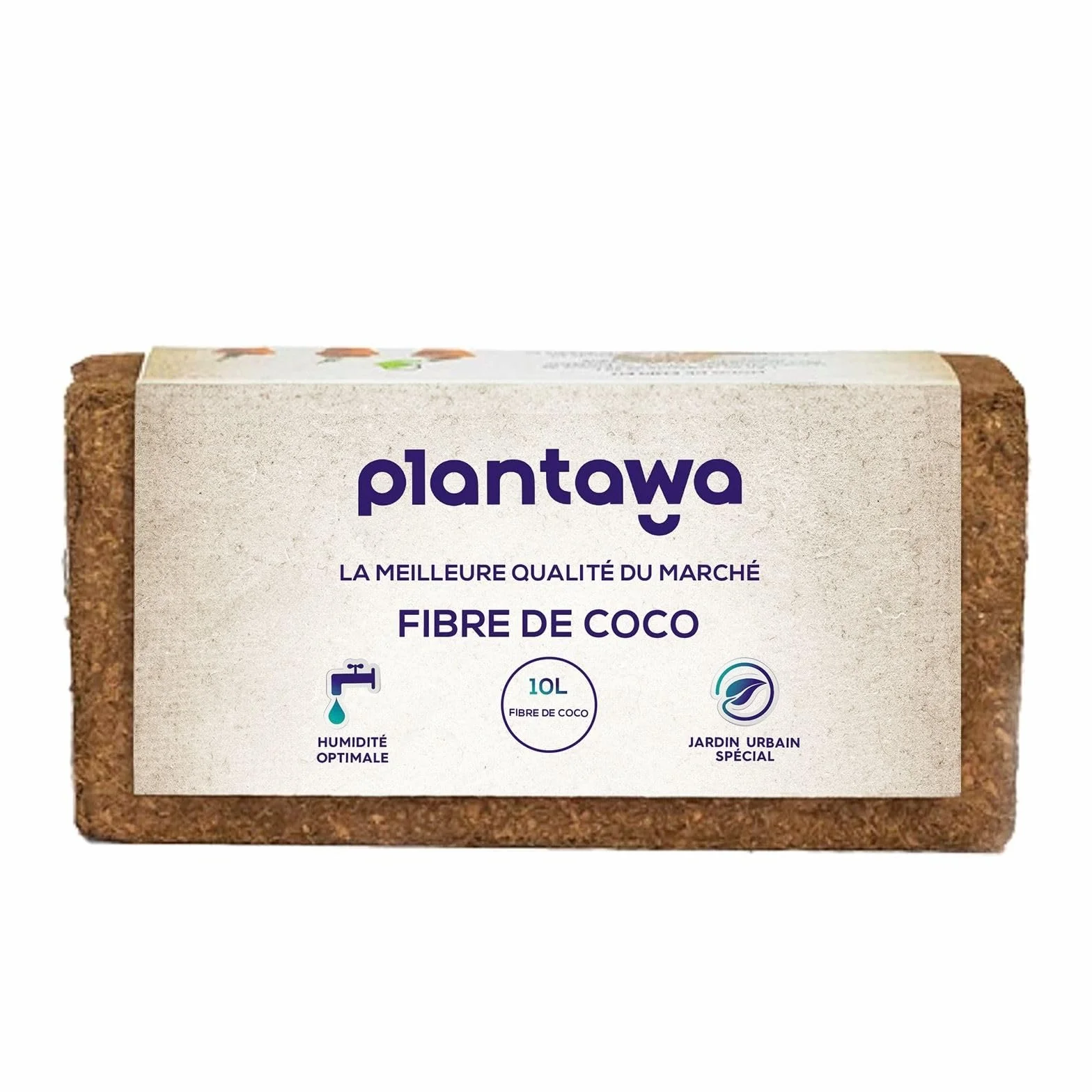 PLANTAWA Fibre De Coco 10L | 100% Naturelle pour Plantes | Maintient Humidité et Nutriments