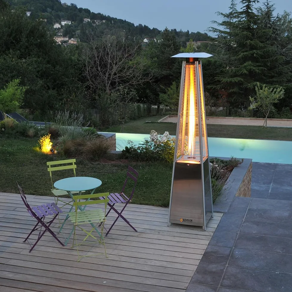 Pyramide chauffante mobile au gaz propane 13kW LOUXOR