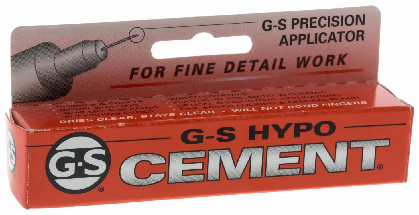 GS Supplies G-S Hypo Ciment Transparent