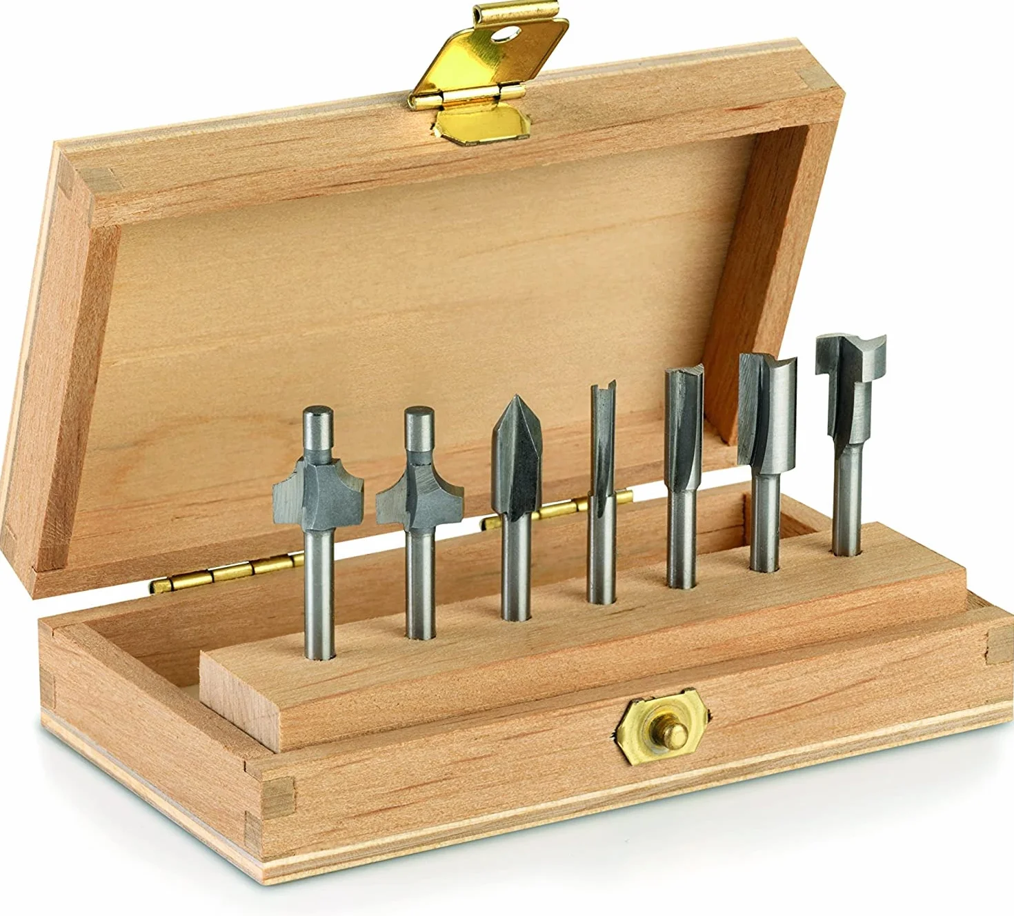 Dremel 26150660JA Coffret de 7 Fraises à défoncer Gris