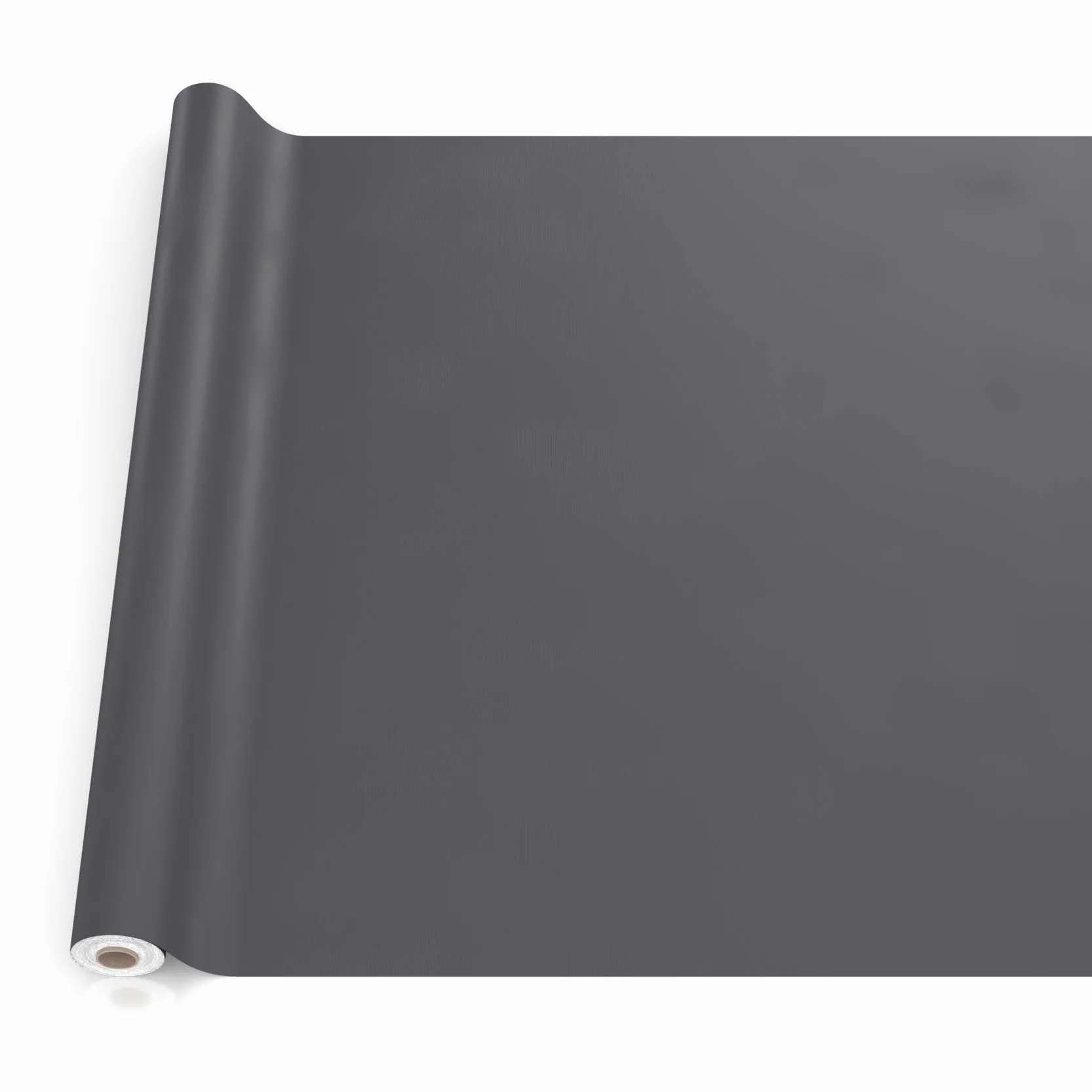 Nappe en Toile cirée Lavable pour Table de Jardin Anthracite 200 x 140 cm