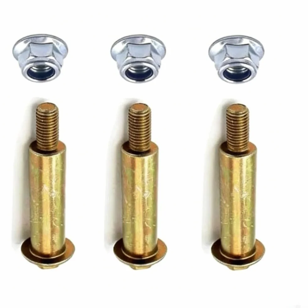 Kit de boulons d'épaule de poulie de rechange 112-3977 104-8301 pour tondeuses à gazon 3 pièces