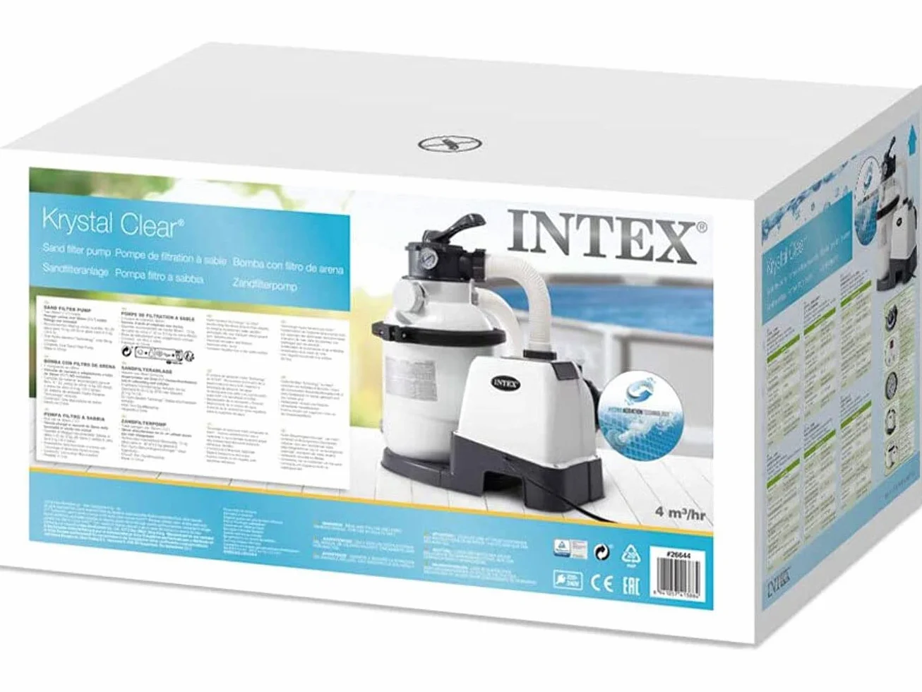 Intex Filtre à sable 1200 Gph 220-240 Volt