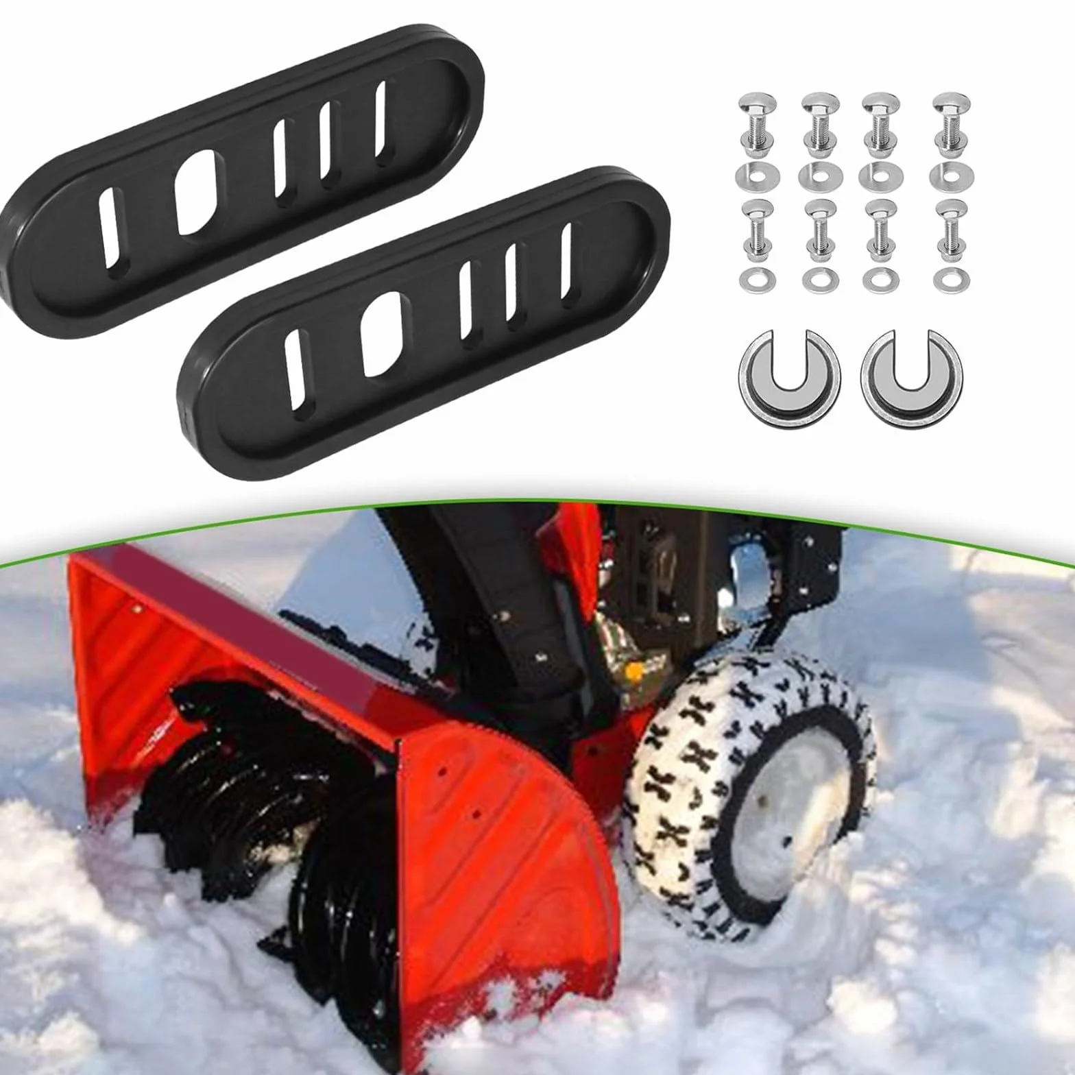 Fraise à neige - Patins à neige de remplacement 490-241-0010 pour souffleuse 31BM63P3 31AH55Q5