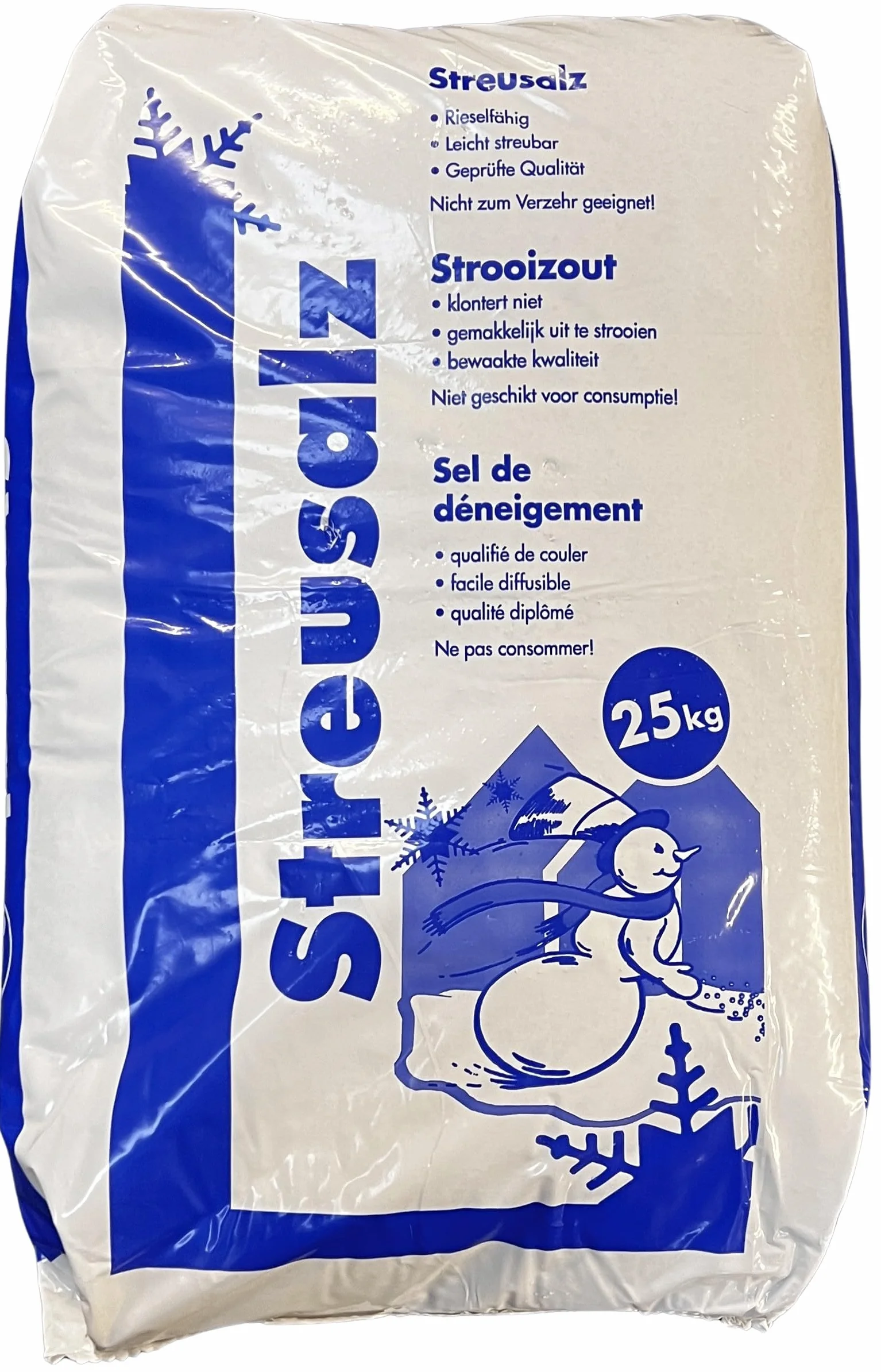 Sel de déneigement 25 kg