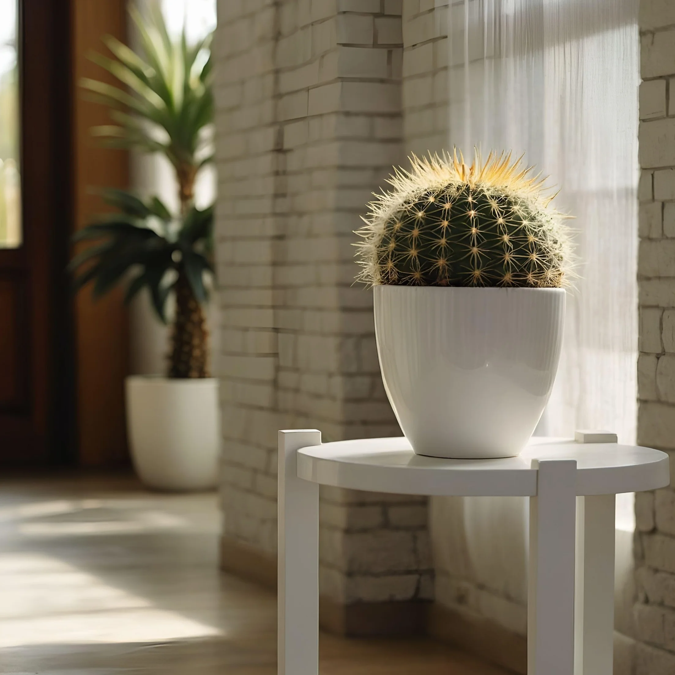 Echinocactus grusonii Cactus à tonne dorée Cactus boule Pot 25cm Hauteur 25–35cm