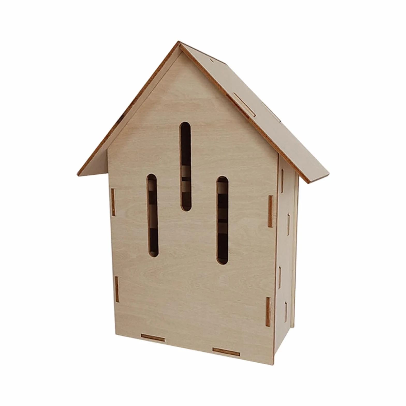 Nichoir à Chauves-Souris en Bois Habitat Animal Extérieur Cavité de Repos