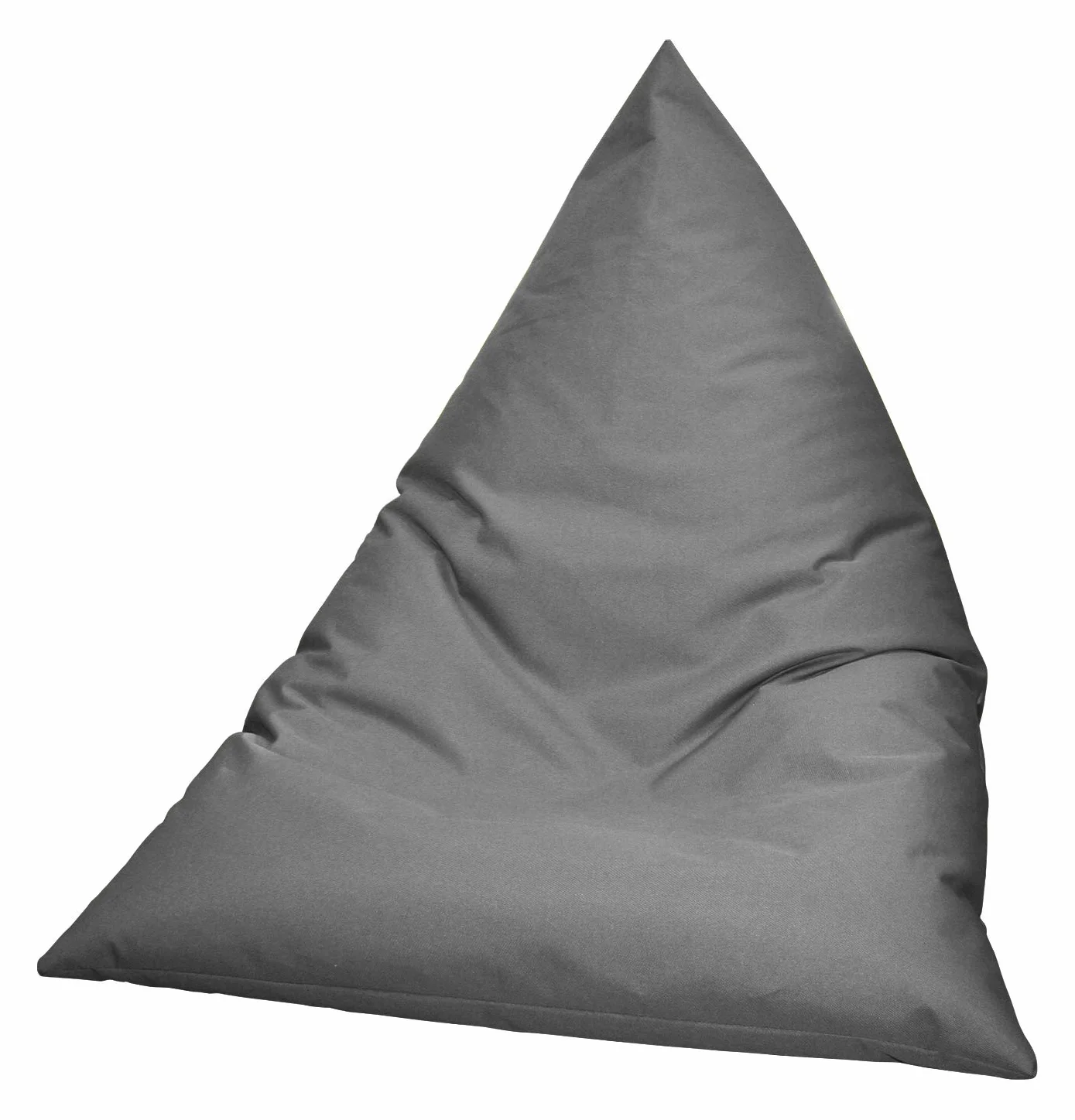 Pouf Rectangulaire Gris Géant XXL d'Intérieur et Extérieur 140x110cm Waterproof Anti UV Déhoussable Lavable à Bille Piscine Jardin