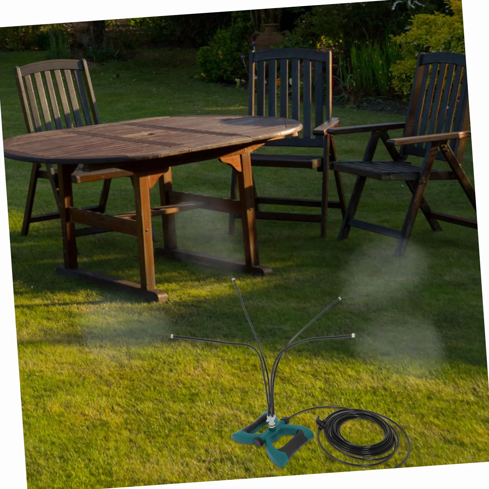 Mipcase Système de Brumisation Extérieur Terrasse Tuyau 3/4 Pouces UE Abs PP Jardin