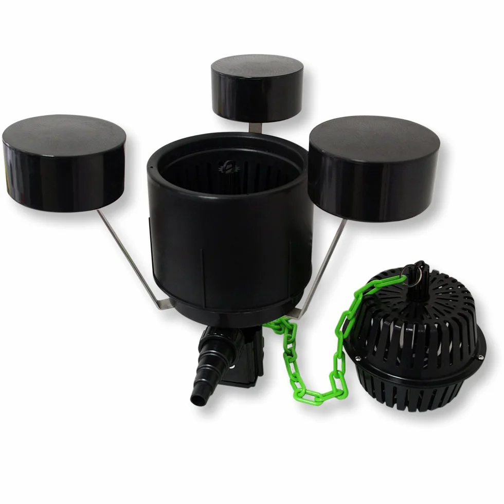 SunSun CBF-350 Filtre de bassin 12000L CTF-8000 Pompe 8000l/h 70W CUV-236 Lampe UV 36W 25m Tuyau 25mm CSP-250 Écumeur 2500l/h HJ-943 Fontaine 800l/h Y-distributeur
