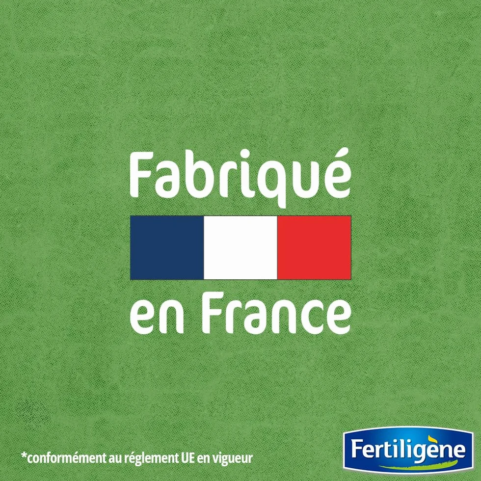 FERTILIGÈNE Naturen Engrais Gazon 100% Organique 2.5kg – Enrichi en Magnésium – Action 100 Jours