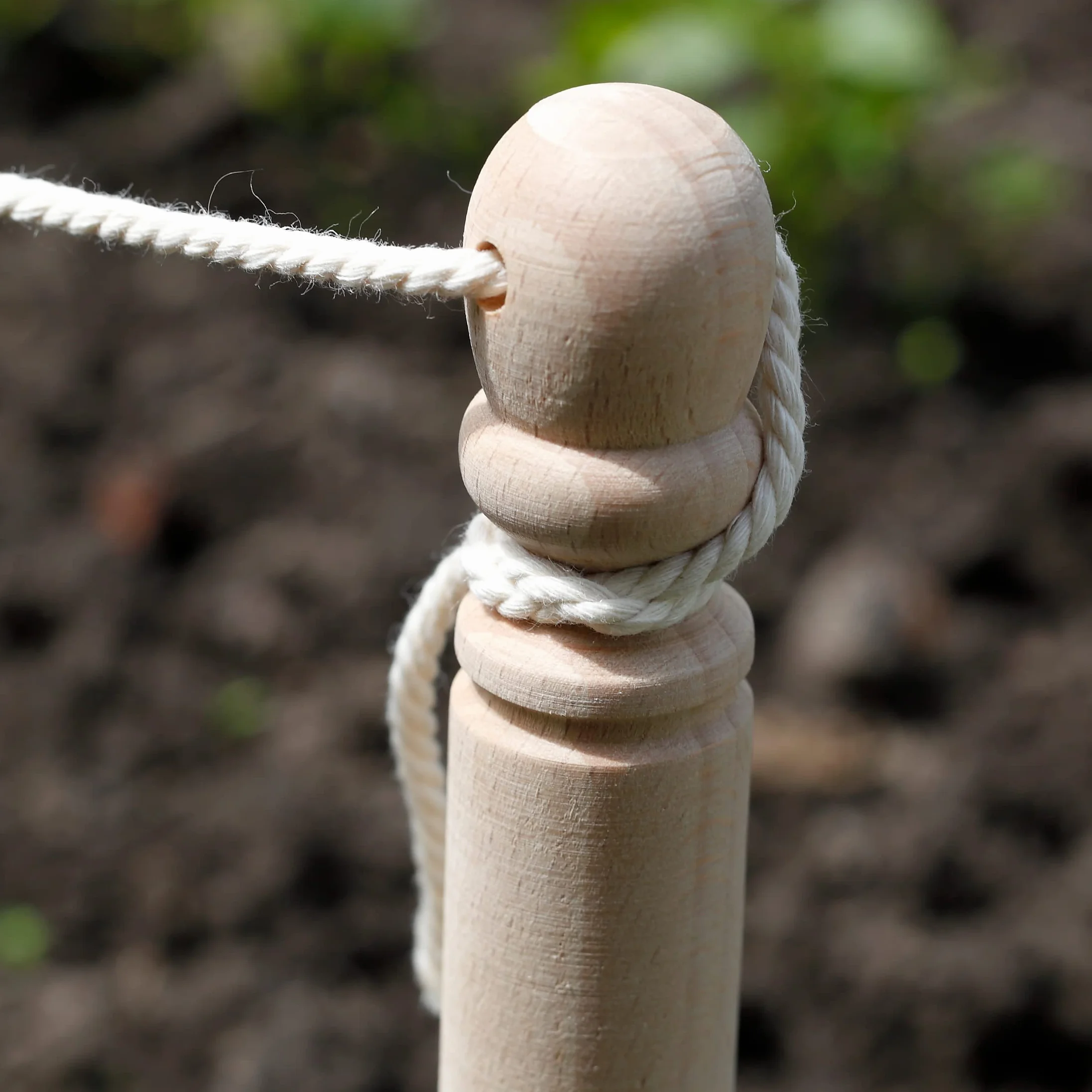 Ficelle coton torsadée Ø 2mm ±40m, Coloris Ecru, Idéal pour macralé, bricolage, jardinage