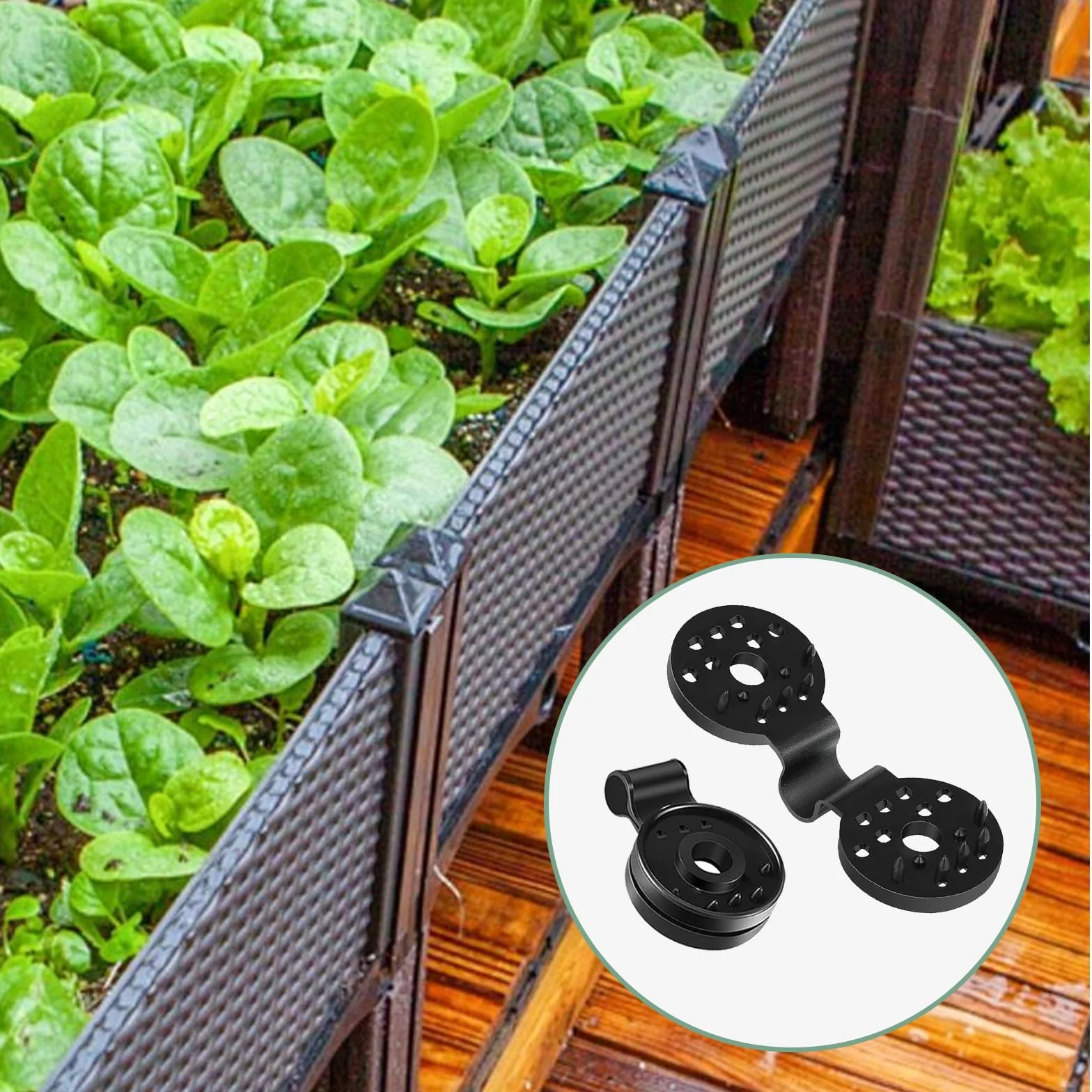 Clips de Filet 120 Pièces pour Toile d'Ombrage, Fixation Résistance Intempéries