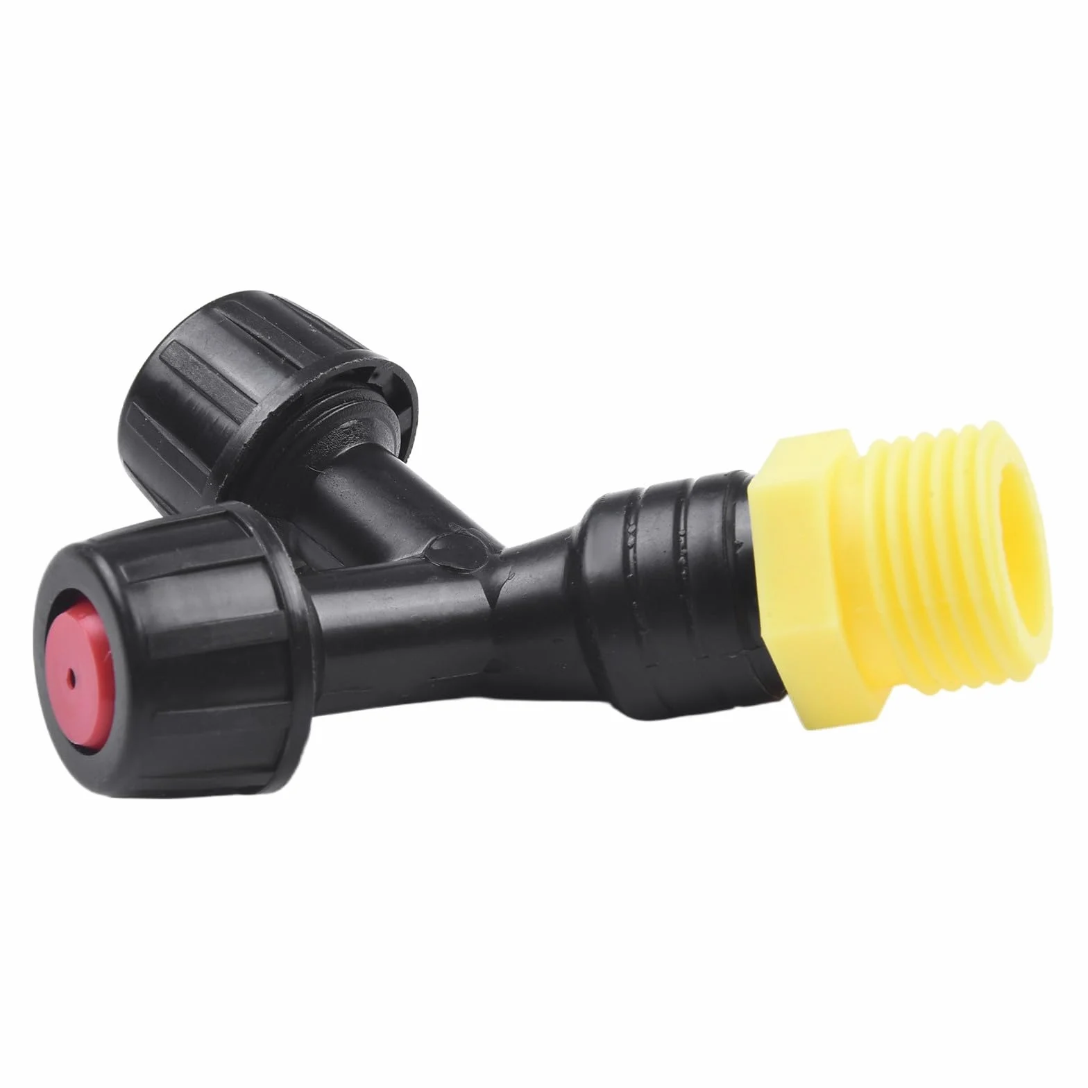 Cyclone Buse de pulvérisation réglable 4 points plastique pour arroseur agricole atomiseur double tête noyau cuivre aluminium noir jaune