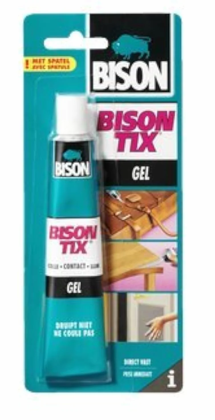 Bison Colle de contact TIX gel super forte