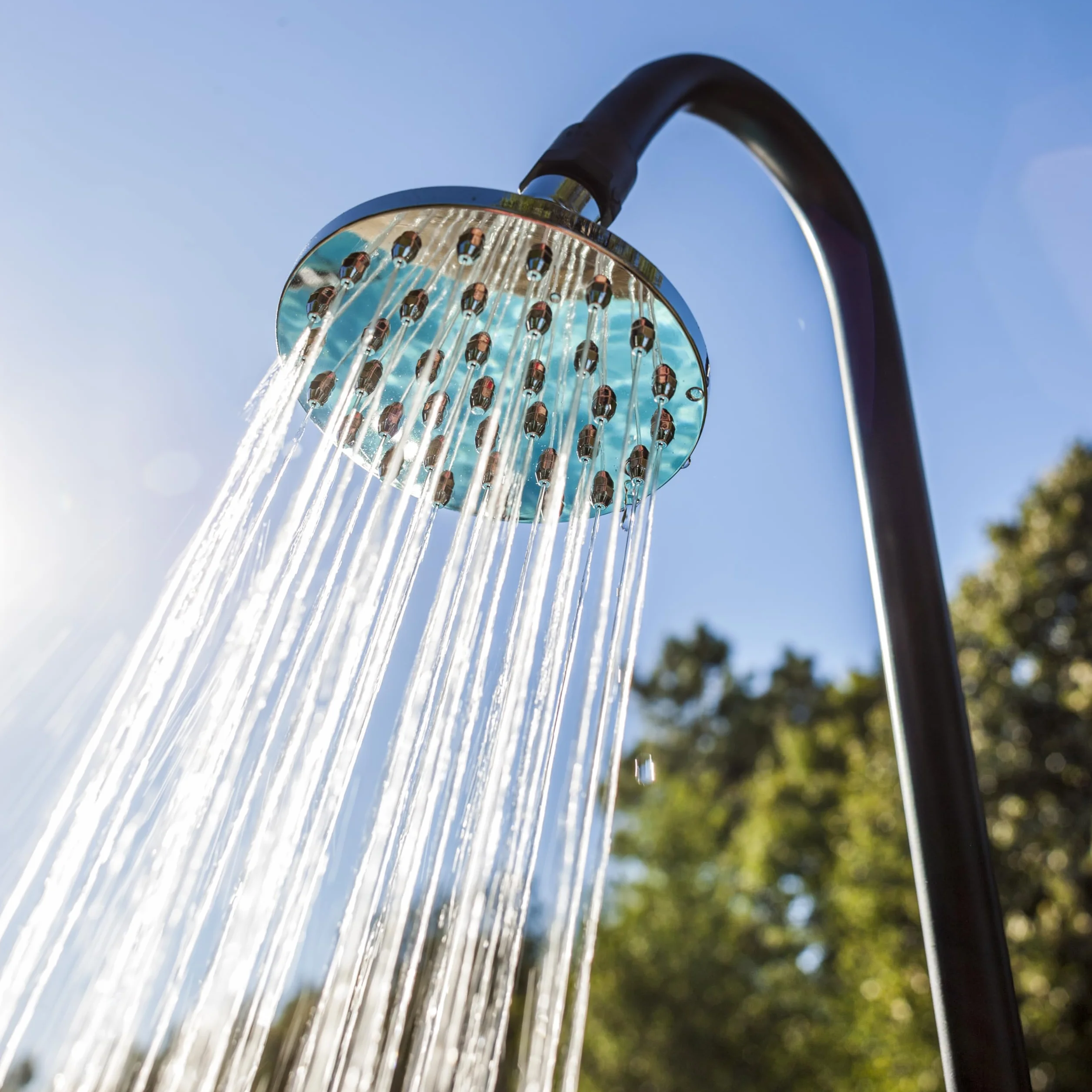 Douche Solaire PVC 9L imitacja Drewna Gre AR1009W