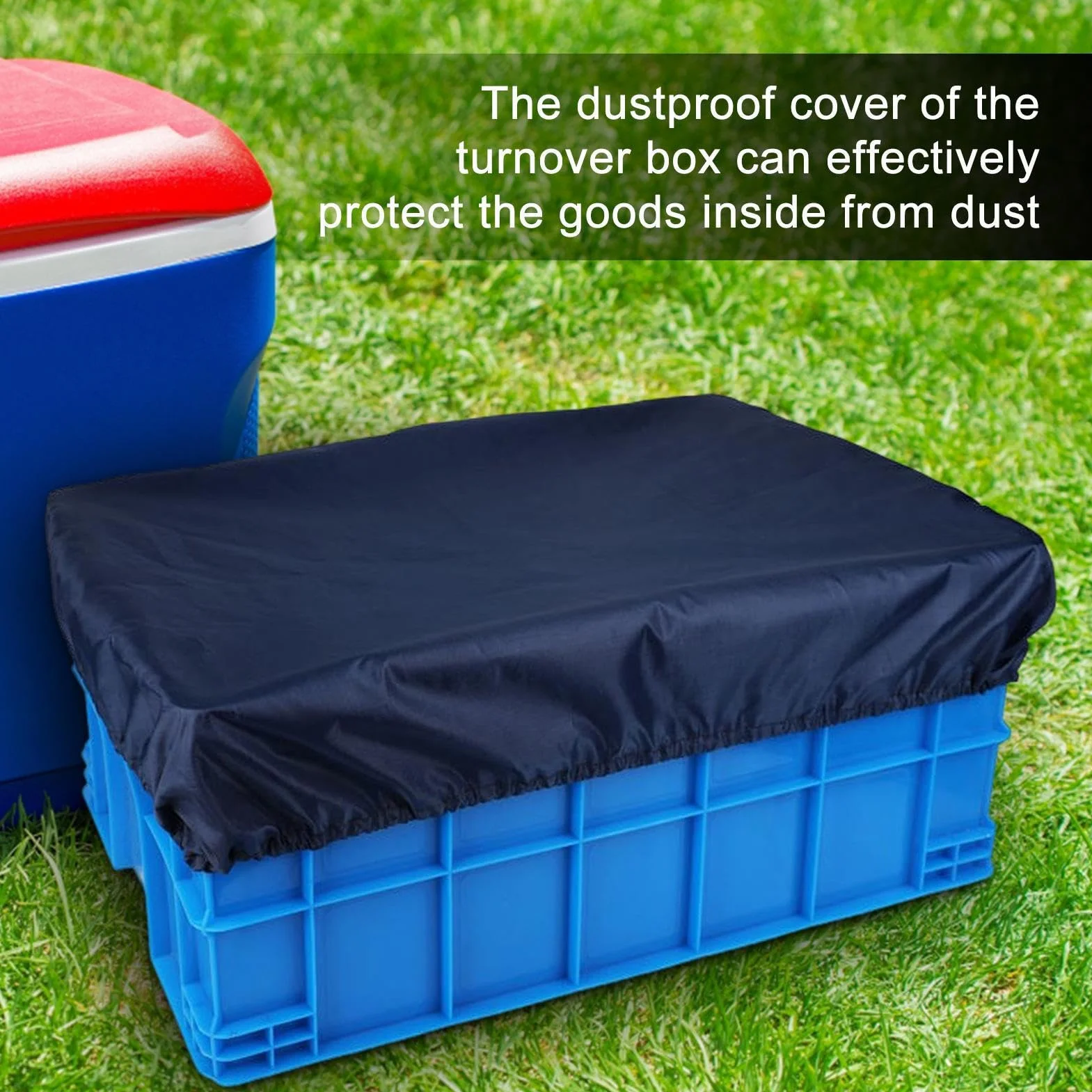 Housse de protection pour panier imperméable avec fermeture élastique ajustement serré lavable