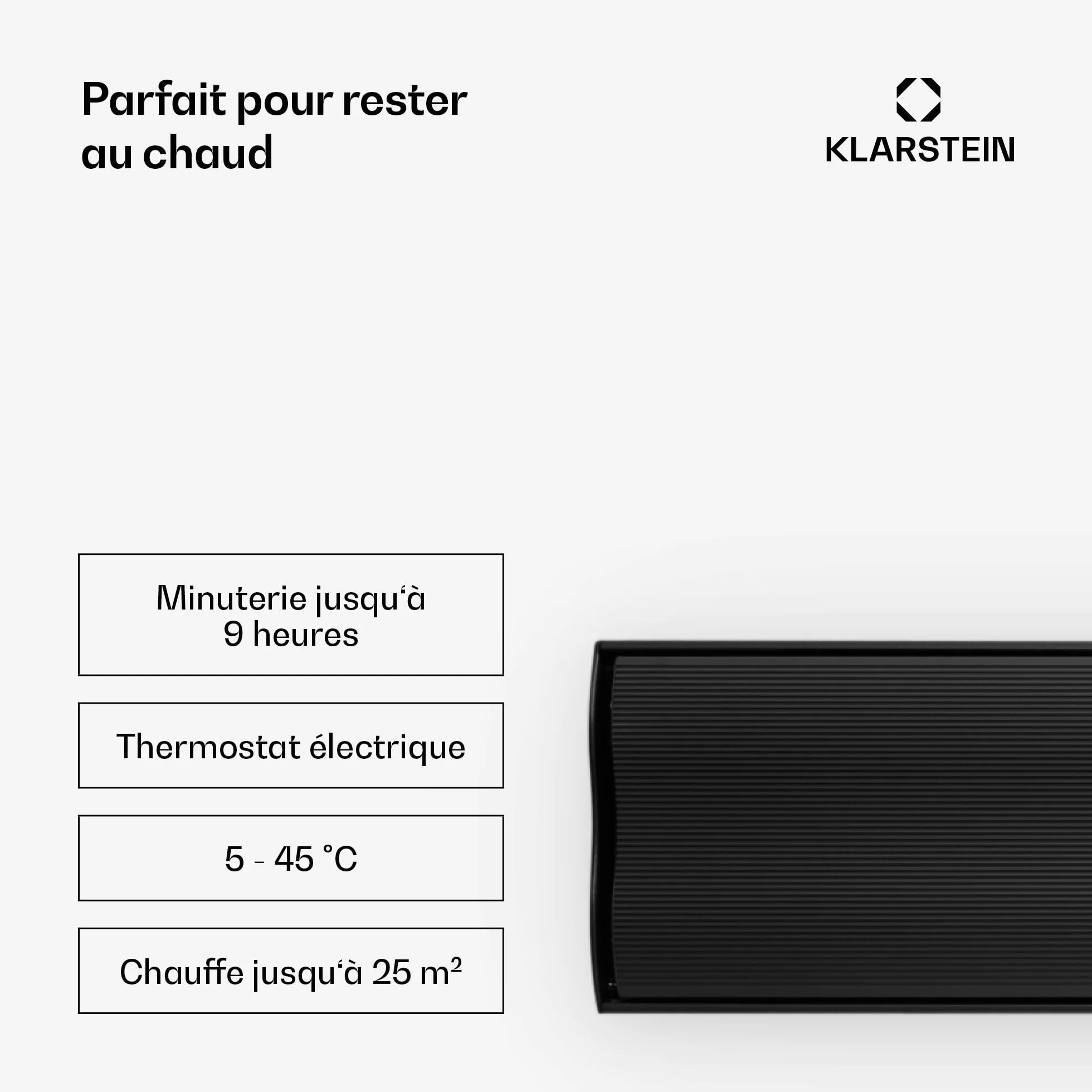 Blumfeldt Chauffage Electrique à Infrarouge 3000W Jardin Terrasse IP44 Télécommande Minuterie