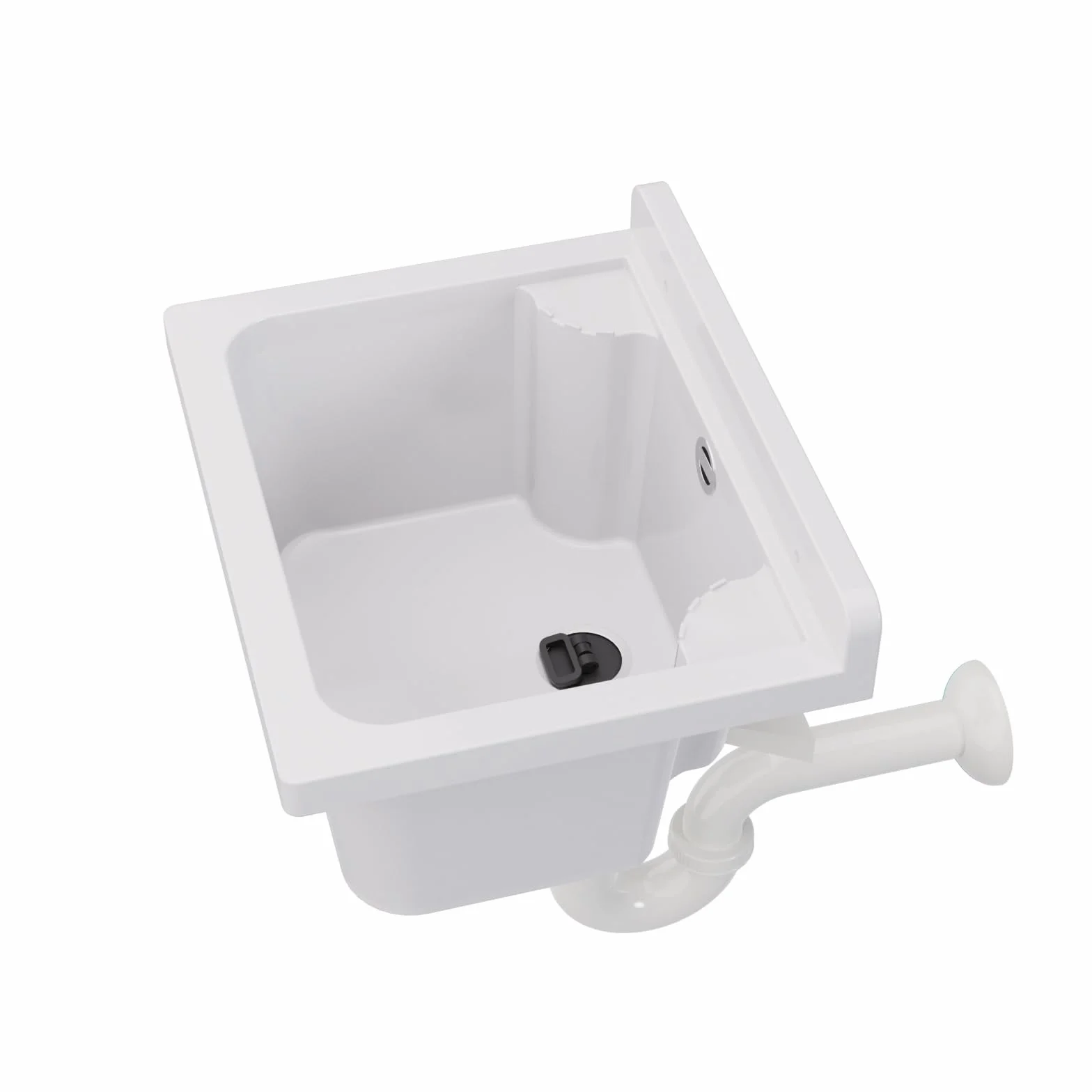 Bassin de vidange Évier Lavabo pour extérieur Jardin 4 couleurs Blanc
