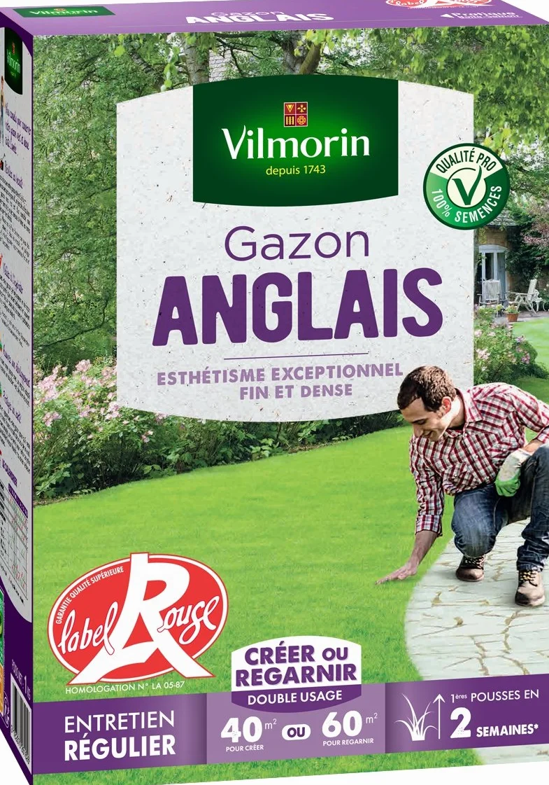 Vilmorin Gazon Anglais 1 kg