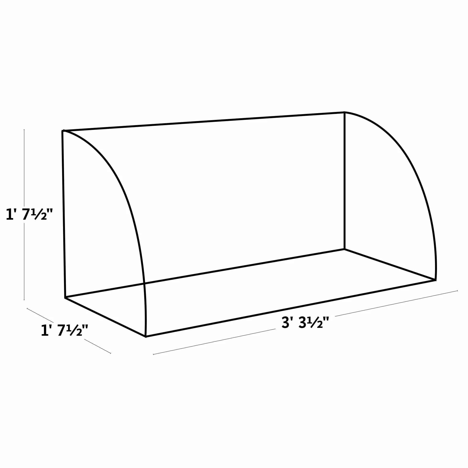 Haxnicks Light-Booster Cold Frame 150 x 160 x 40 cm Panneau arrière argenté