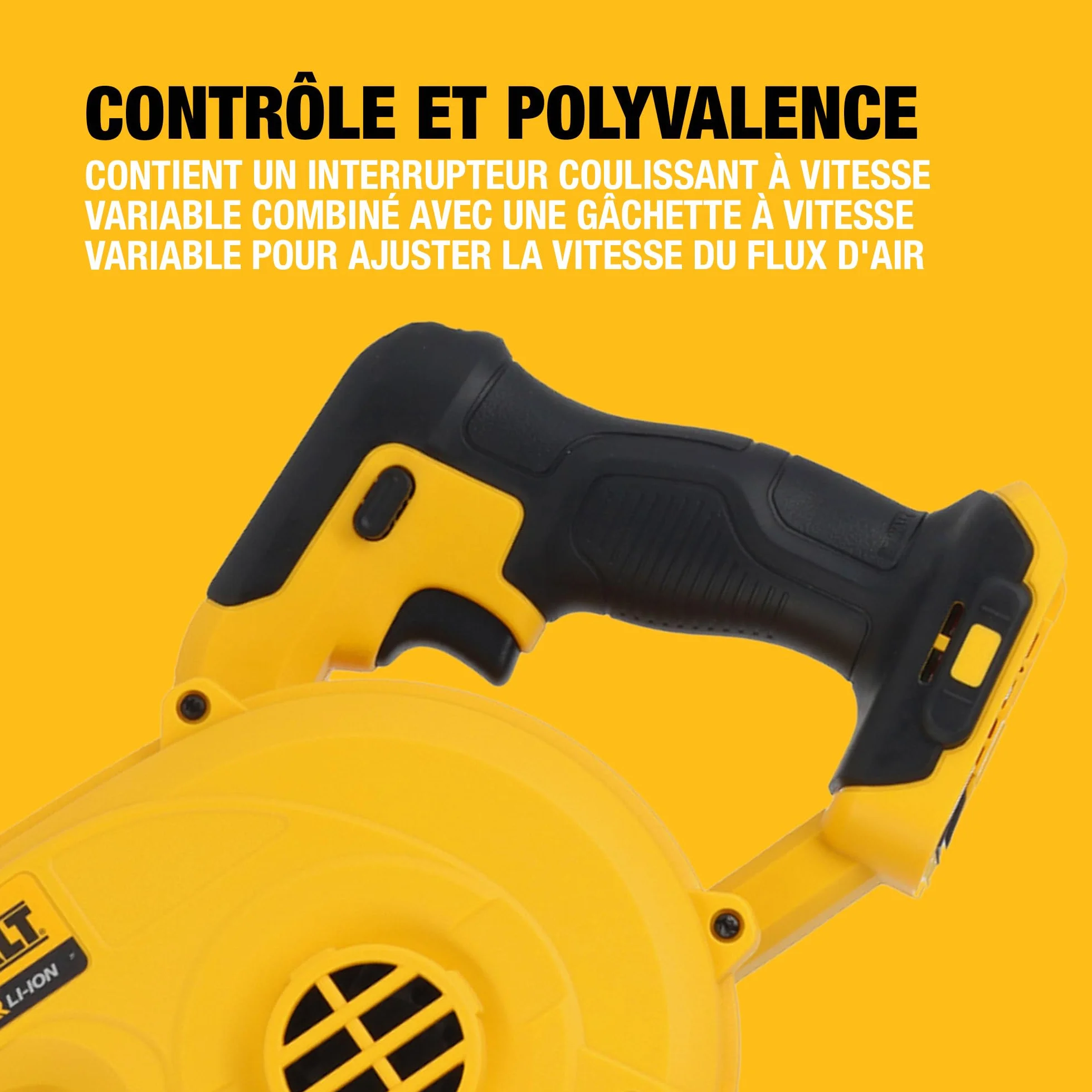 DEWALT Souffleur Compact 18V XR DCV100-XJ Outil Seulement