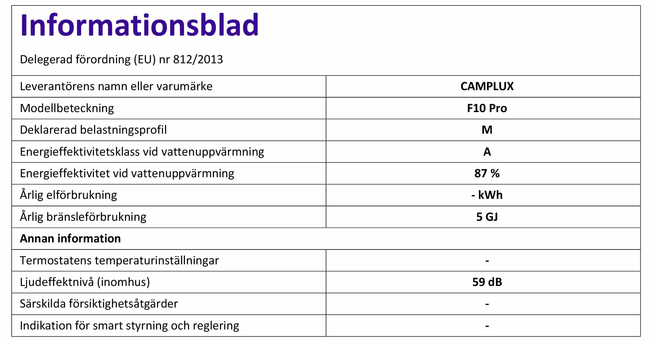 CAMPLUX F10 Pro Chauffe-Eau à Gaz 10L Portable Pompe à Eau Butane/Propane 28-37mbar Douche Extérieure Camping Caravaning