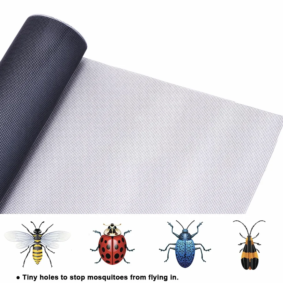 Moustiquaire Fenêtre 250cm x120cm,Moustiquaire,Rouleau Moustiquaire,Découpable Aux Dimensions Souhaitées Anti-Insectes Pour Porte Fenêtre Baie Vitrée-Gris
